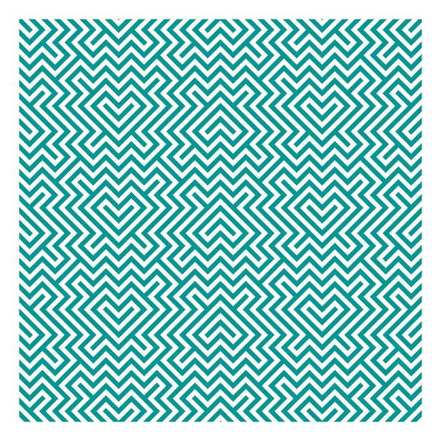 Klebefolie Muster Geometrisches Design Mint