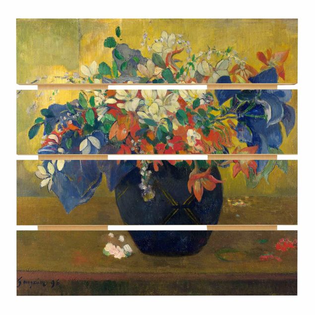 Wohndeko Blume Paul Gauguin - Vase mit Blumen