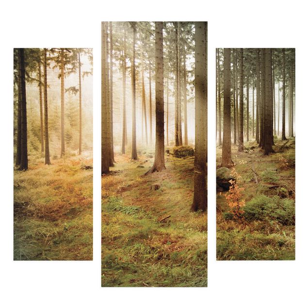 Wanddeko Esszimmer Morning Forest