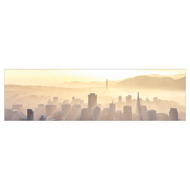 Wanddeko Büro San Francisco im Morgengrauen