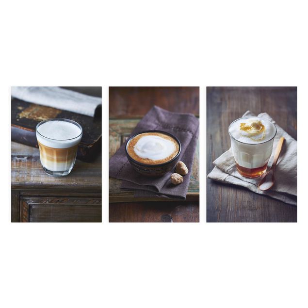 Leinwandbild Berge Caffè Latte