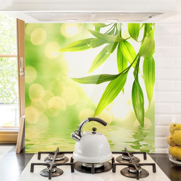 Wanddeko Küche Green Ambiance I
