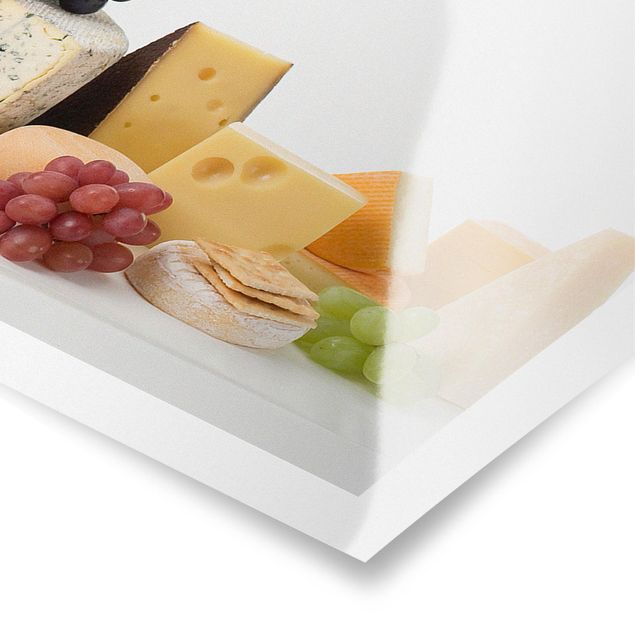 Wandbilder Modern Käse-Variationen