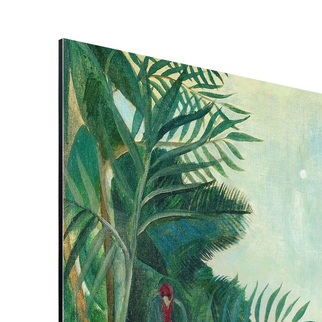 Wanddeko Treppenhaus Henri Rousseau - Dschungel am Äquator