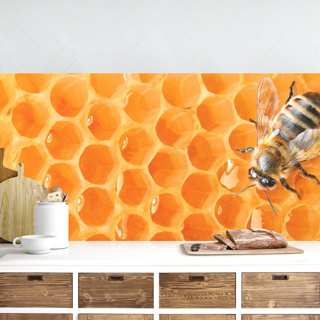 Küchen Deko Honey Bee