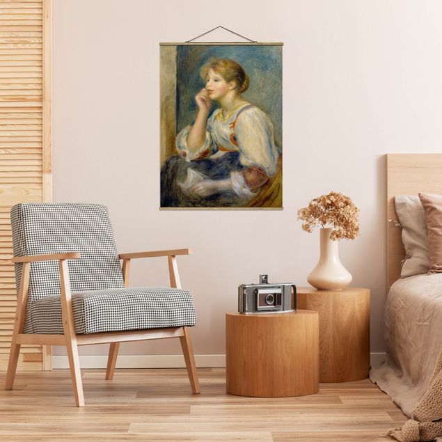 Wanddeko Wohnzimmer Auguste Renoir - Junges Mädchen mit Brief