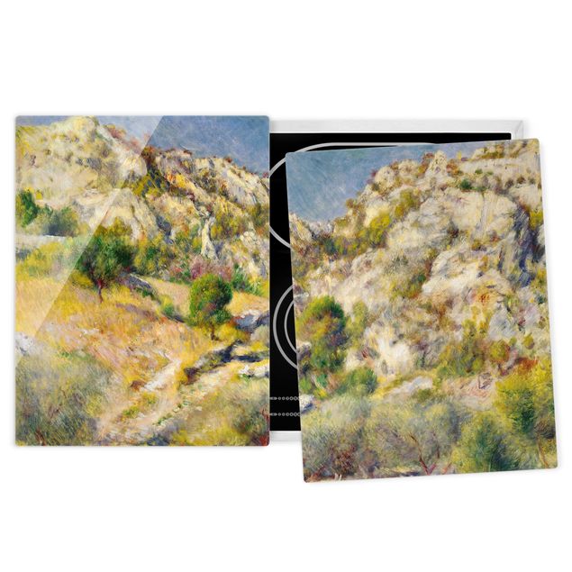 Küchen Deko Auguste Renoir - Felsen bei Estaque