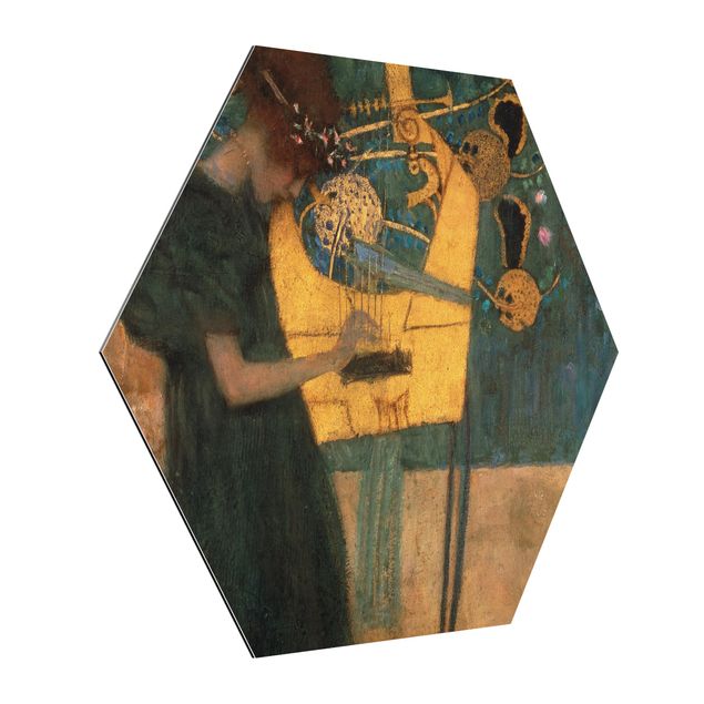 Wanddeko Esszimmer Gustav Klimt - Die Musik
