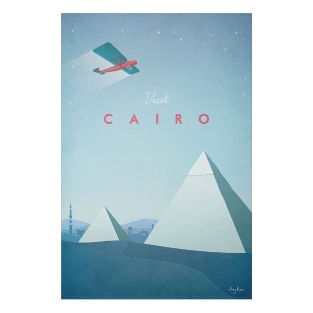 Wanddeko Architektur Reiseposter - Cairo