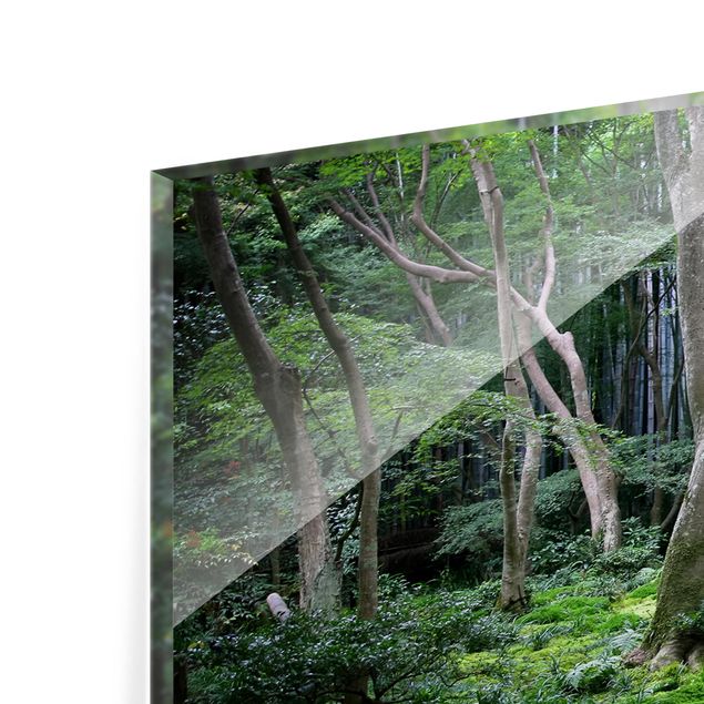 Wanddeko Fotografie Japanischer Wald