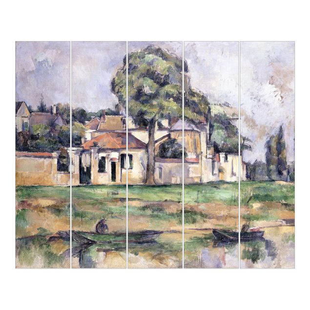 Wanddeko Schlafzimmer Paul Cézanne - Ufer der Marne