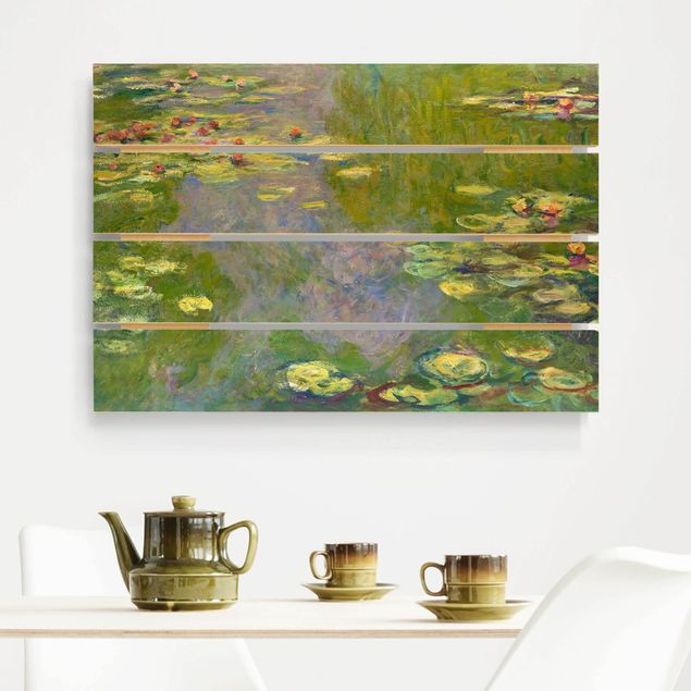 Deko Botanik Claude Monet - Grüne Seerosen