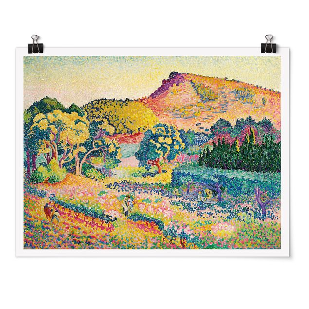 Wanddeko Flur Henri Edmond Cross - Landschaft mit Le Cap Nègre