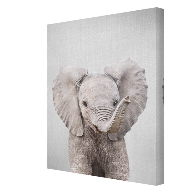 Wanddeko Büro Baby Elefant Elsa