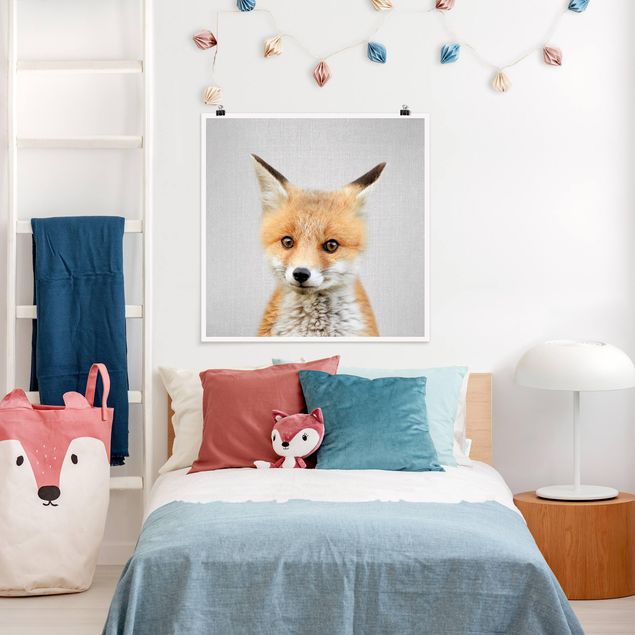 Wanddeko Schlafzimmer Baby Fuchs Fritz