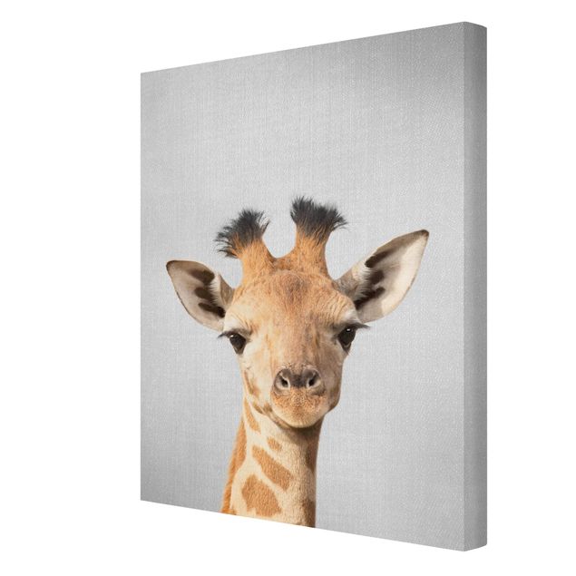 Wanddeko Büro Baby Giraffe Gandalf