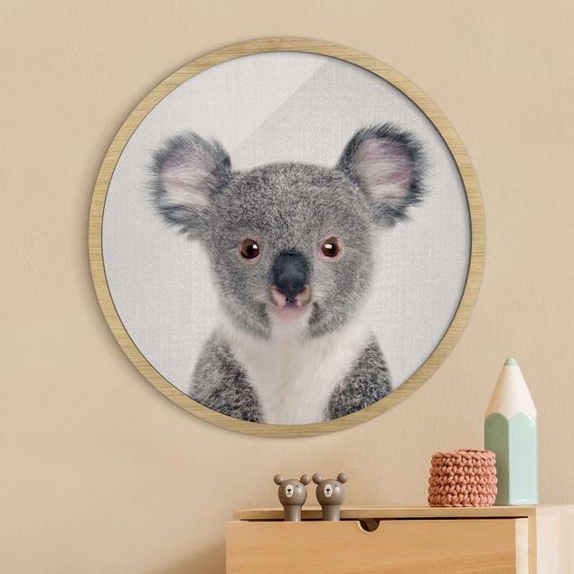 Wanddeko Wohnzimmer Baby Koala Klara