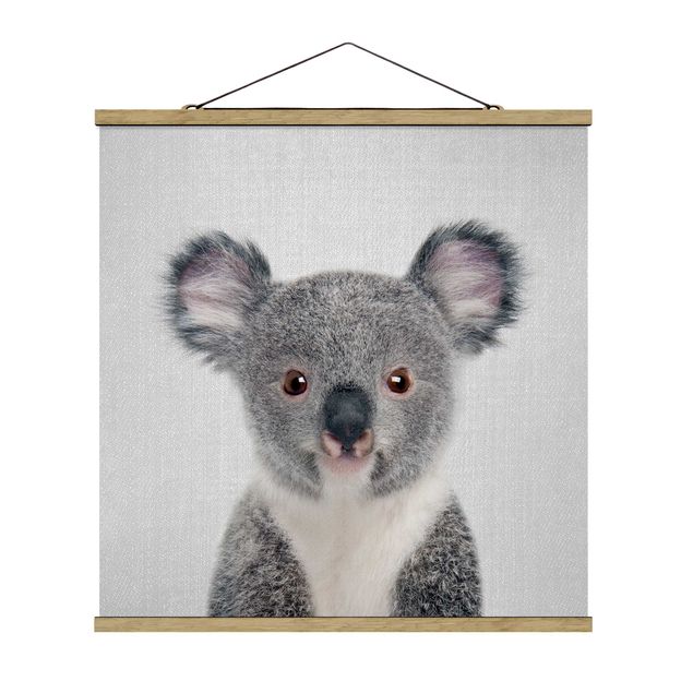 Wanddeko über Sofa Baby Koala Klara
