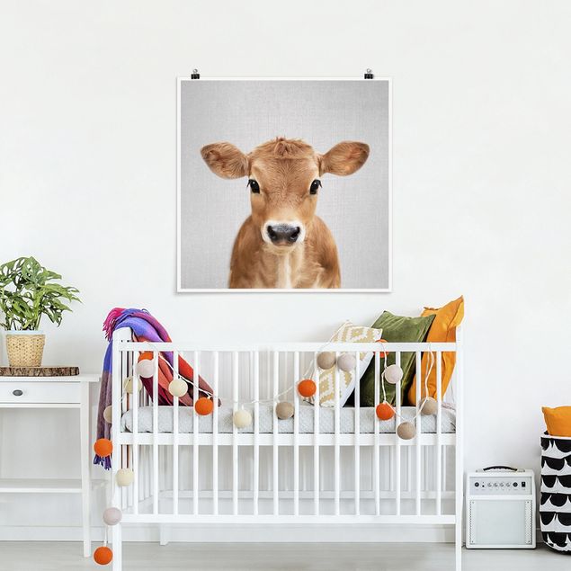 Wanddeko Schlafzimmer Baby Kuh Kira