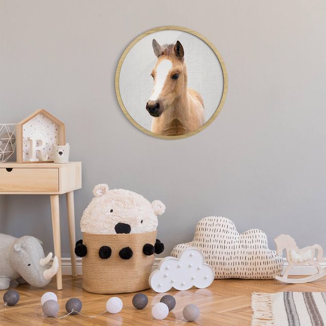 Wanddeko Schlafzimmer Baby Pferd Philipp