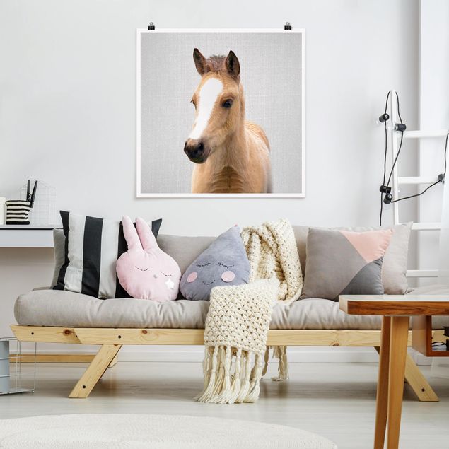 Wanddeko Schlafzimmer Baby Pferd Philipp