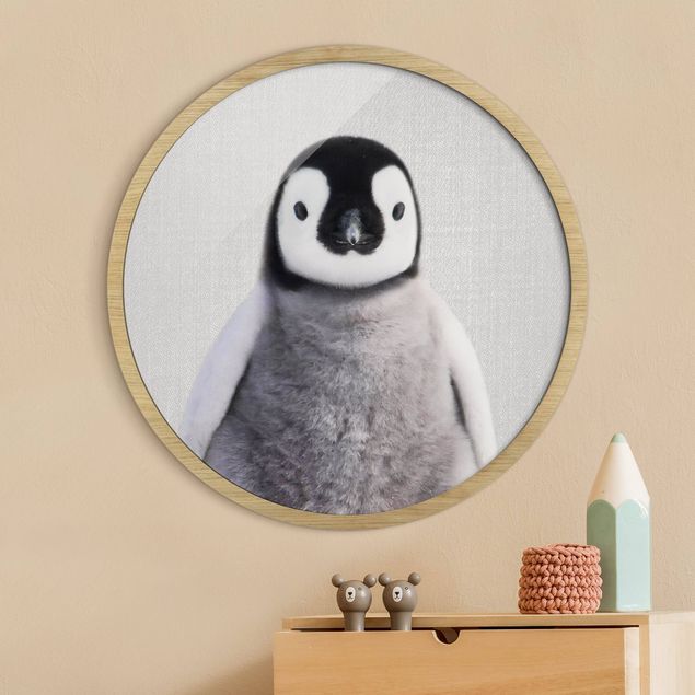 Wanddeko Wohnzimmer Baby Pinguin Pepe