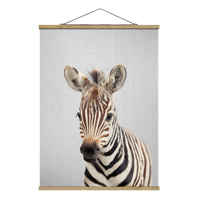 Wanddeko Büro Baby Zebra Zoey