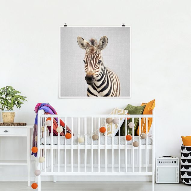 Wanddeko Schlafzimmer Baby Zebra Zoey