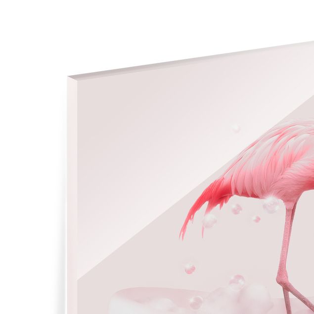 Deko Lustig Badewannen Flamingo