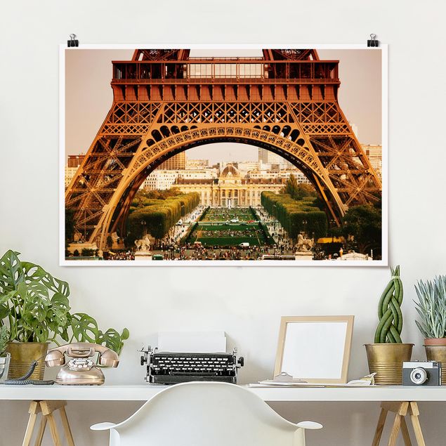 Wohndeko 3D Französischer Ausblick