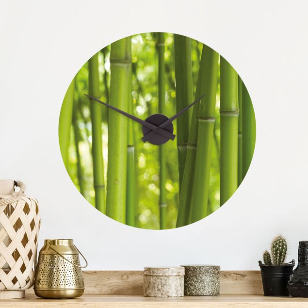 Wanddeko Botanik Bambus