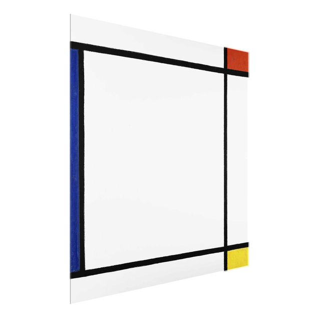 Wanddeko Esszimmer Piet Mondrian - Komposition III