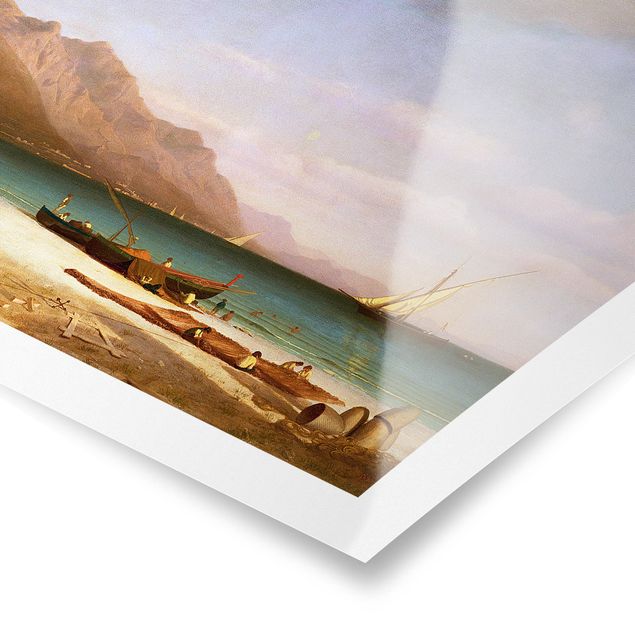 Romantik Bilder Albert Bierstadt - Der Golf von Salerno