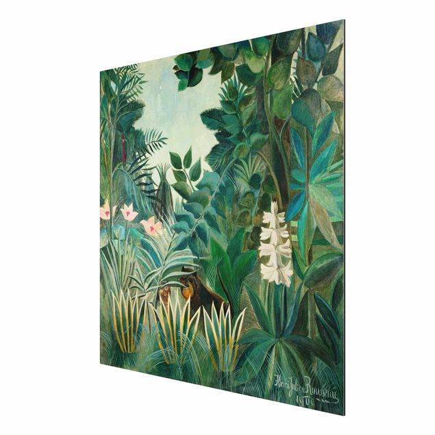 Wanddeko Esszimmer Henri Rousseau - Dschungel am Äquator