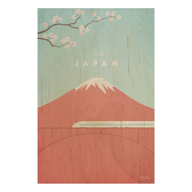 Wanddeko Flur Reiseposter - Japan