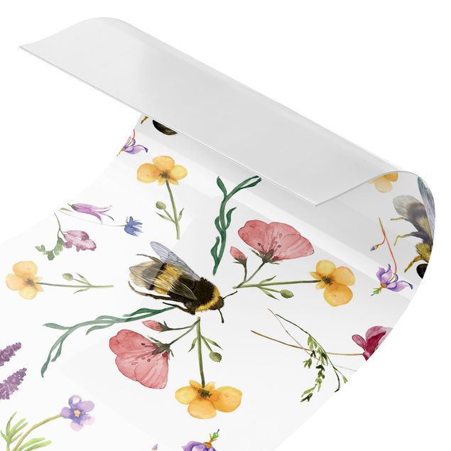 Uta Naumann Bilder Bienen mit Blumen