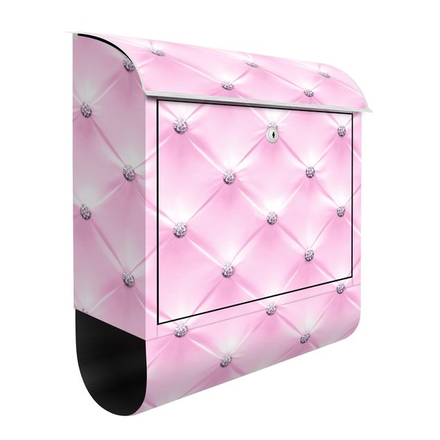 Wanddeko Büro Diamant Rosa Luxus