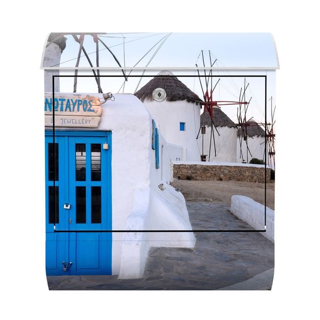 Briefkasten Design Mykonos Windmills