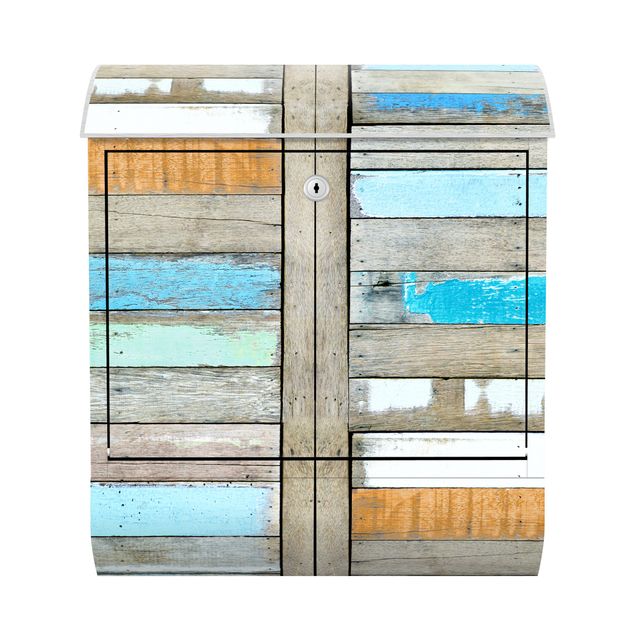 Wohndeko Holz Shelves of the Sea