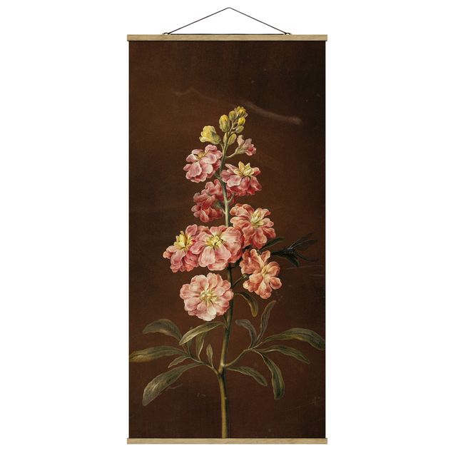 Wanddeko Blume Barbara Regina Dietzsch - Eine rosa Garten-Levkkoje