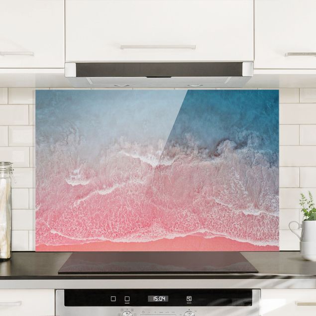 Küche Dekoration Ozean in Pink