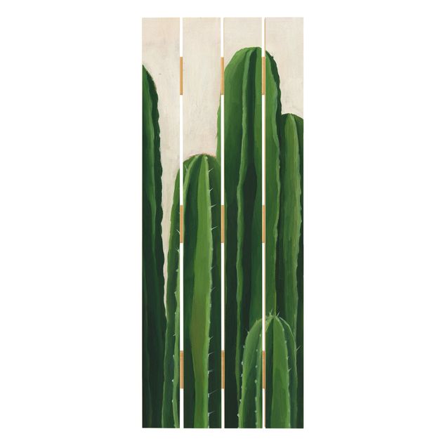 Wanddeko Esszimmer Lieblingspflanzen - Kaktus