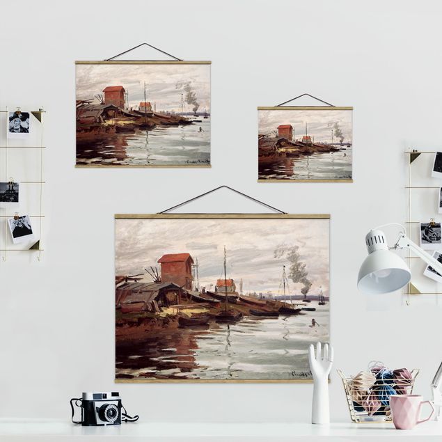 Wanddeko Esszimmer Claude Monet - Seine Petit-Gennevilliers