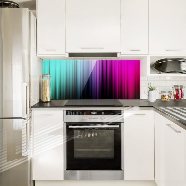 Küche Dekoration Rainbow Display