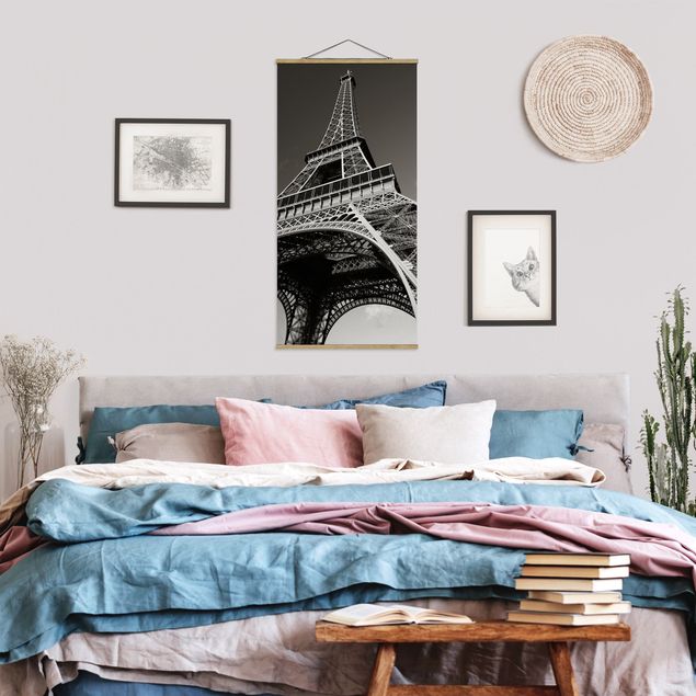 Wanddeko Wohnzimmer Eiffelturm