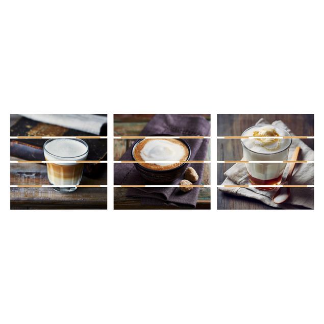 Wanddeko Büro Caffè Latte