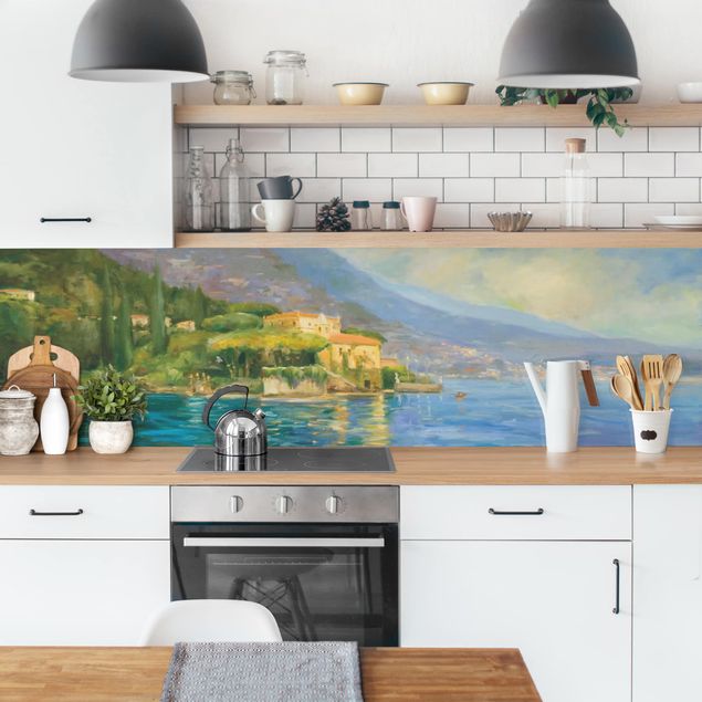 Küchen Deko Italienische Landschaft - Meer