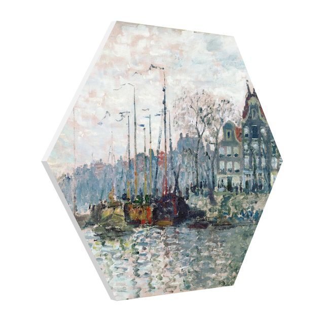 Wanddeko Flur Claude Monet - Kromme Waal Amsterdam