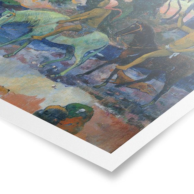 Wanddeko Esszimmer Paul Gauguin - Die Flucht
