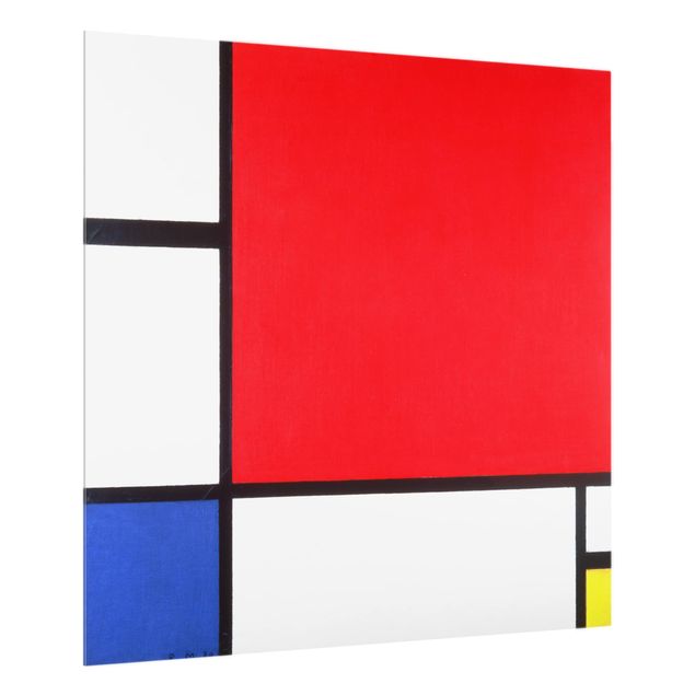 Impressionismus Bilder kaufen Piet Mondrian - Komposition Rot Blau Gelb